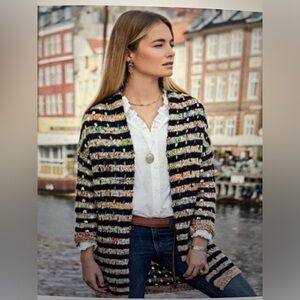 Sundance Catalog Melange Duster Sweater Size M